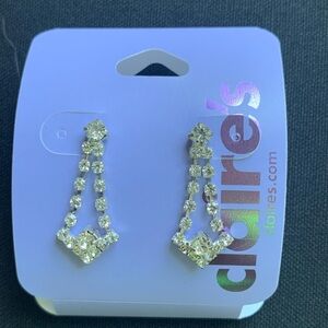 Claire's Chic Silver Earrings